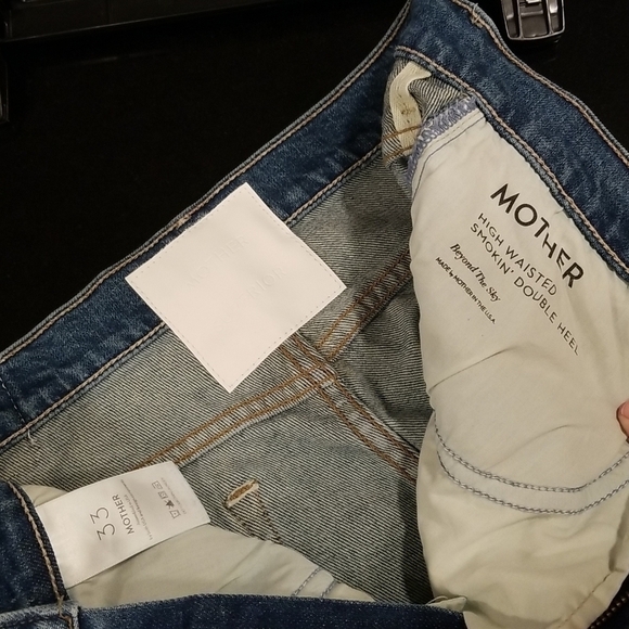 💕MOTHER SUPERIOR💕 High Waisted Smokin' Double Heel Jeans ~ Beyond the Sky 33 - Picture 16 of 16